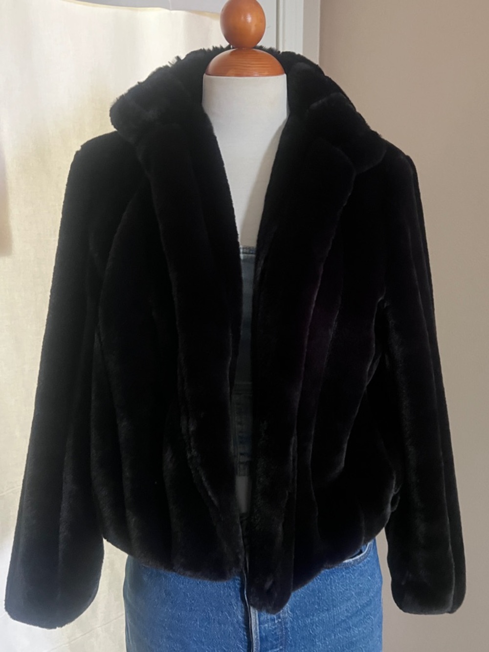 Lulus Faux Fur Jacket